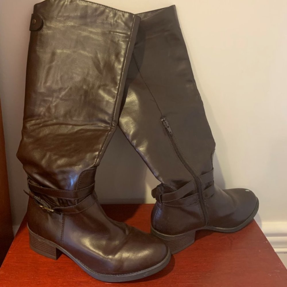 Tall Brown Boots Womens Size